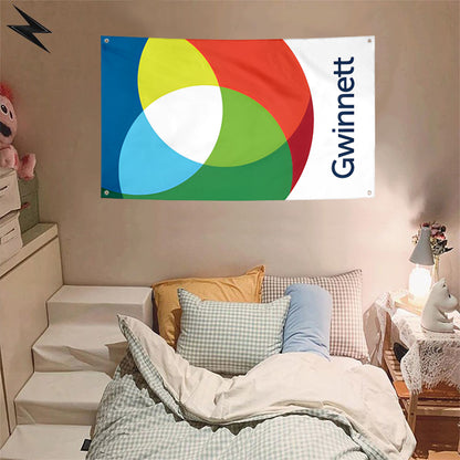 Fyon Gwinnett County Flag Banner