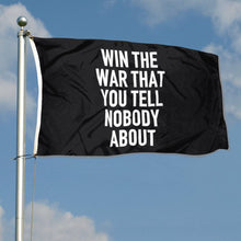 Fyon Gym Motivation Flag Win The War You Tell Nobody About Flag  Indoor and Outdoor Banner