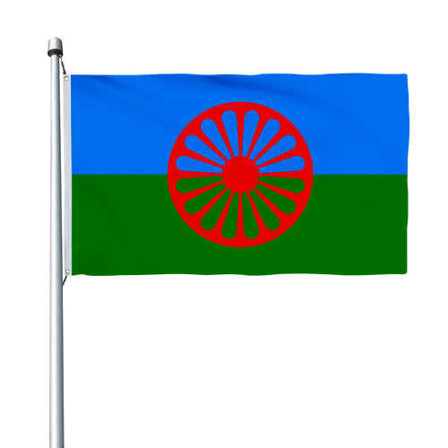 Fyon Gypsy The Romani people Flag  Indoor and Outdoor Banner