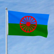 Fyon Gypsy The Romani people Flag  Indoor and Outdoor Banner