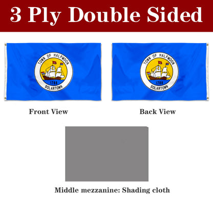 Fyon Halfmoon, New York Flag Banner