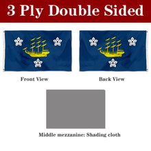 Fyon Double-sided Hamilton, Bermuda Flag Banner