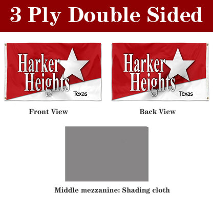 Fyon Harker Heights, Texas Flag Banner