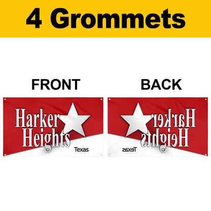 Fyon Harker Heights, Texas Flag Banner