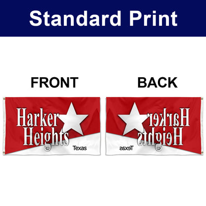 Fyon Harker Heights, Texas Flag Banner