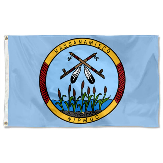Fyon Hassanamisco Nipmuc Flag Banner