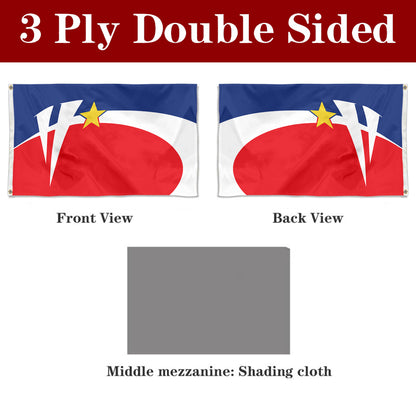 Fyon Haysville, Kansas Flag Banner