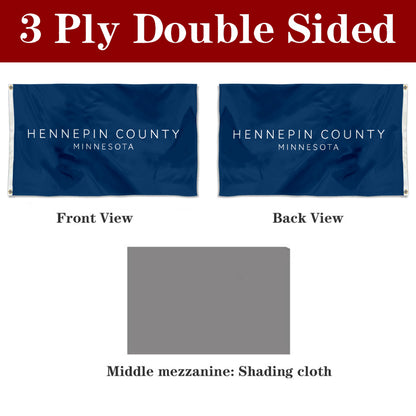 Fyon Hennepin County Flag Banner
