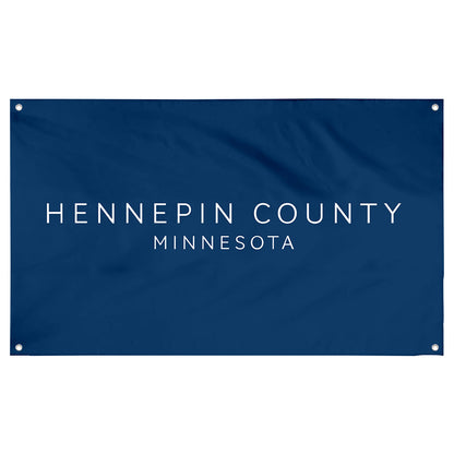Fyon Hennepin County Flag Banner