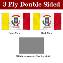 Fyon Double-sided Heredia, Costa Rica Flag Banner