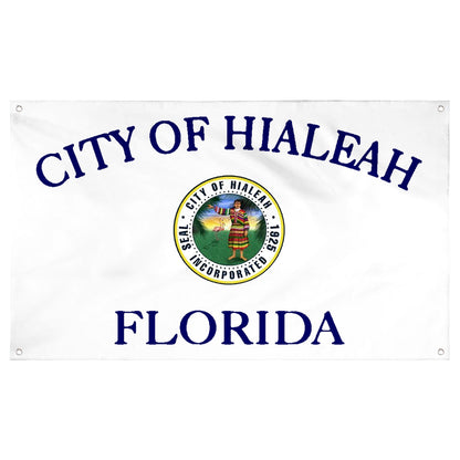 Fyon Hialeah, Florida Flag Banner