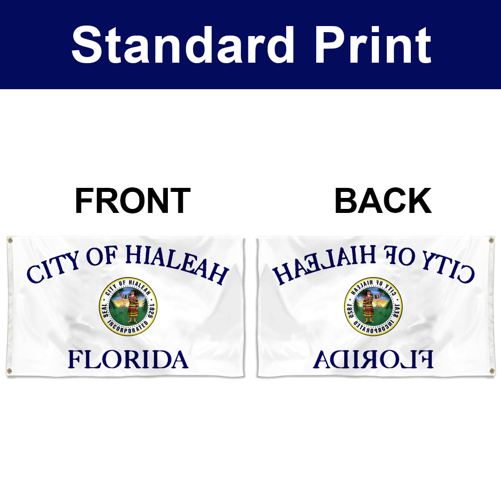 Fyon Hialeah, Florida Flag Banner