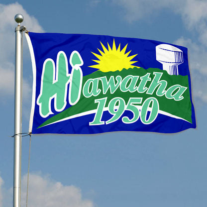 Fyon Hiawatha, Lowa Flag Banner