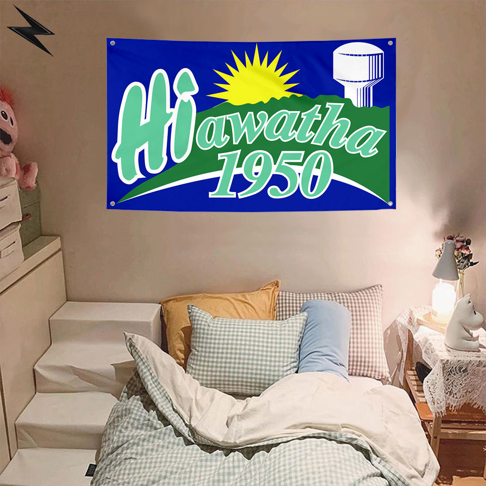 Fyon Hiawatha, Lowa Flag Banner