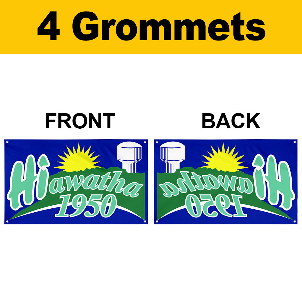 Fyon Hiawatha, Lowa Flag Banner