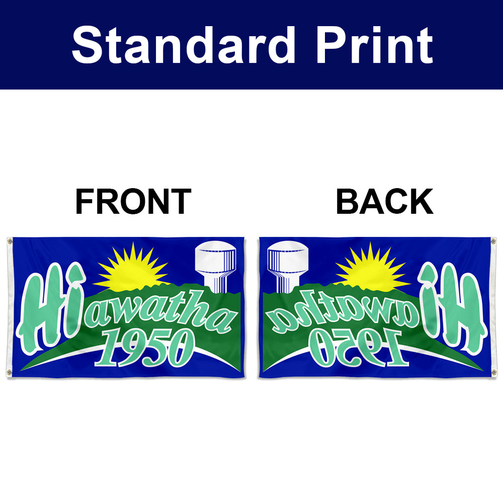 Fyon Hiawatha, Lowa Flag Banner