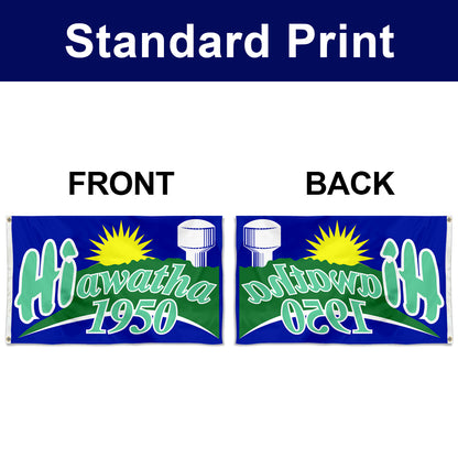 Fyon Hiawatha, Lowa Flag Banner