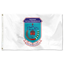 Fyon Highland Papua Province, Indonesia Flag Indoor and outdoor banner