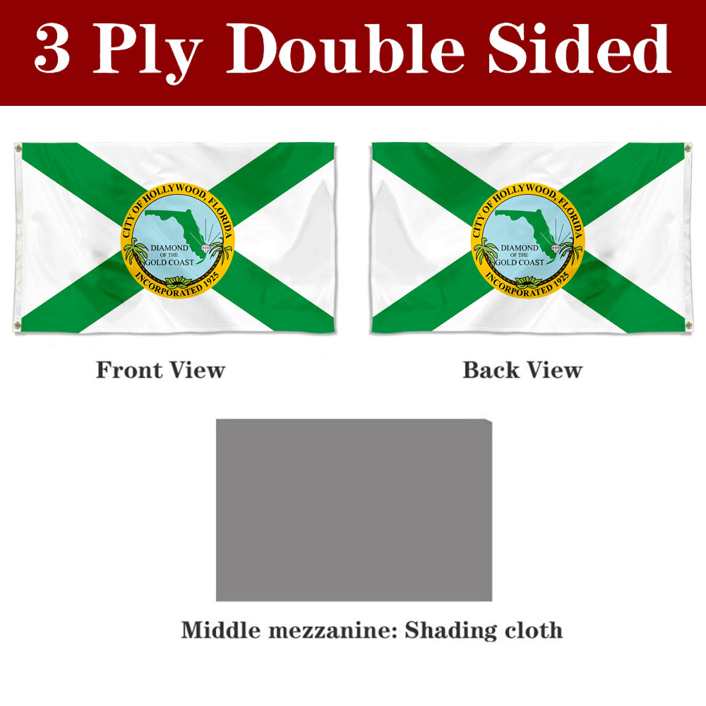 Fyon Hollywood, Florida Flag Banner