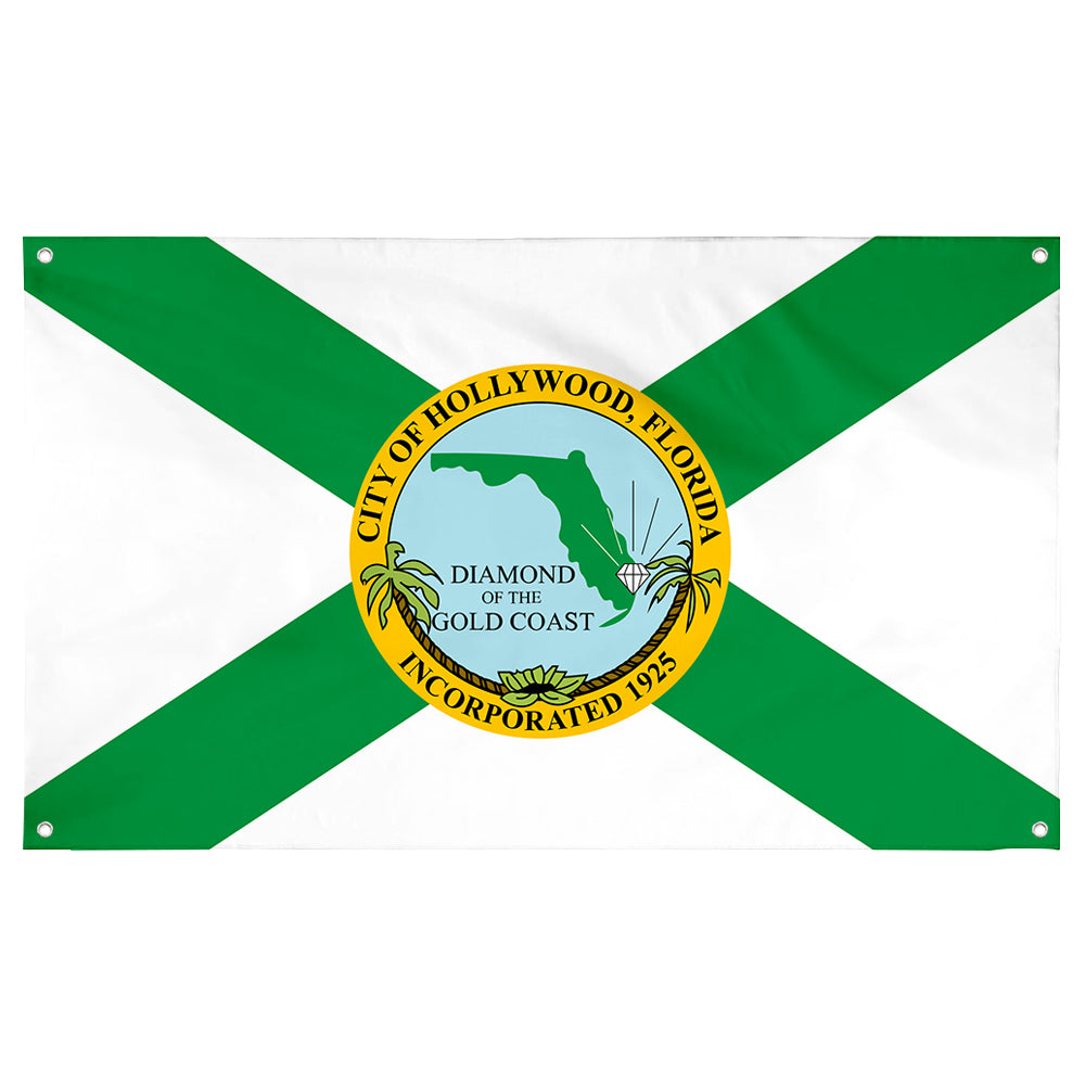 Fyon Hollywood, Florida Flag Banner