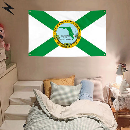 Fyon Hollywood, Florida Flag Banner