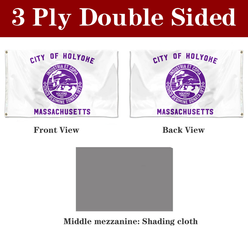 Fyon Holyoke, Massachusetts Flag Banner