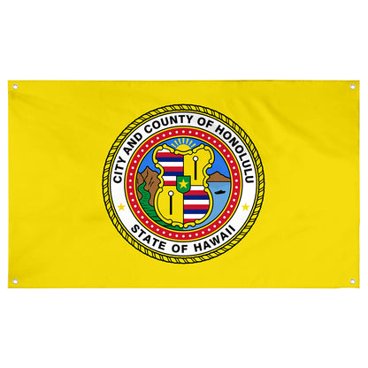 Fyon Honolulu, Hawaii Flag Banner