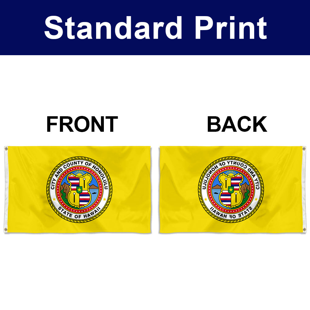 Fyon Honolulu, Hawaii Flag Banner