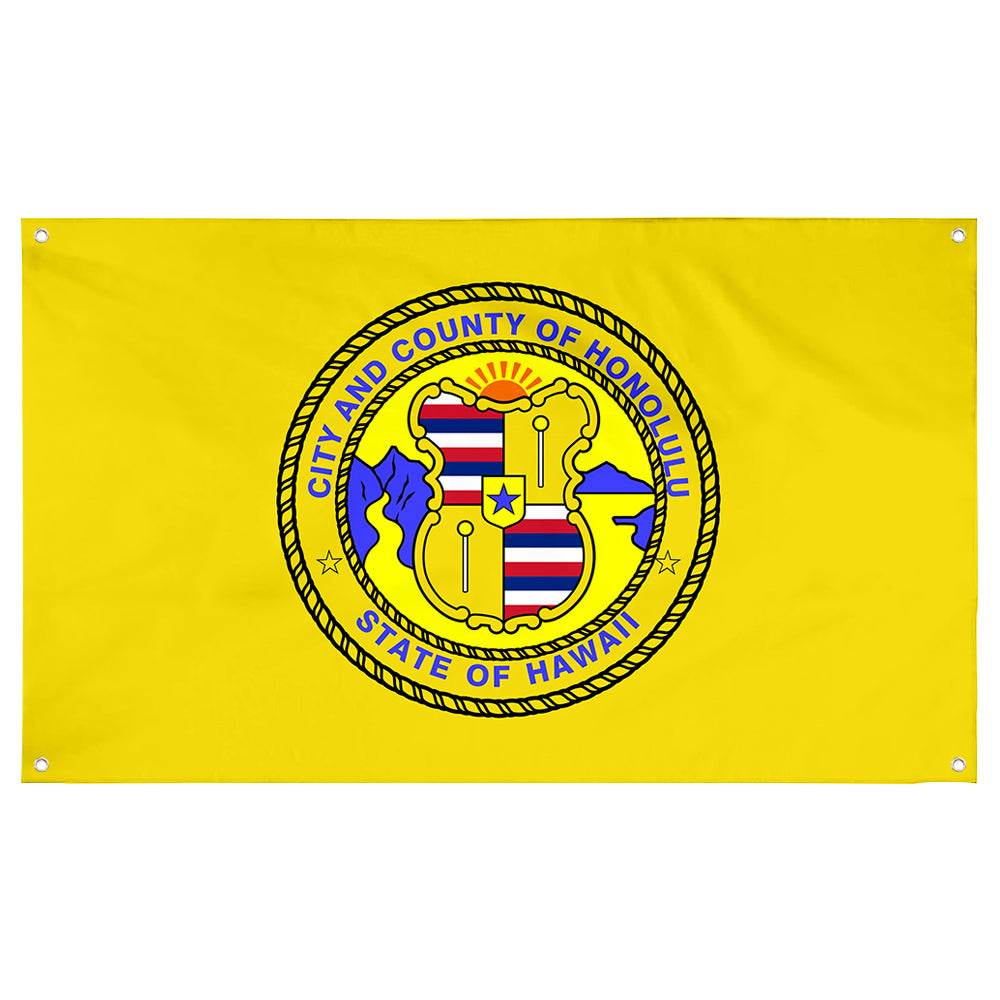 Fyon Honolulu, Hawaii (1969–1981, 1985–1994) Flag Banner