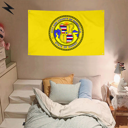 Fyon Honolulu, Hawaii (1969–1981, 1985–1994) Flag Banner