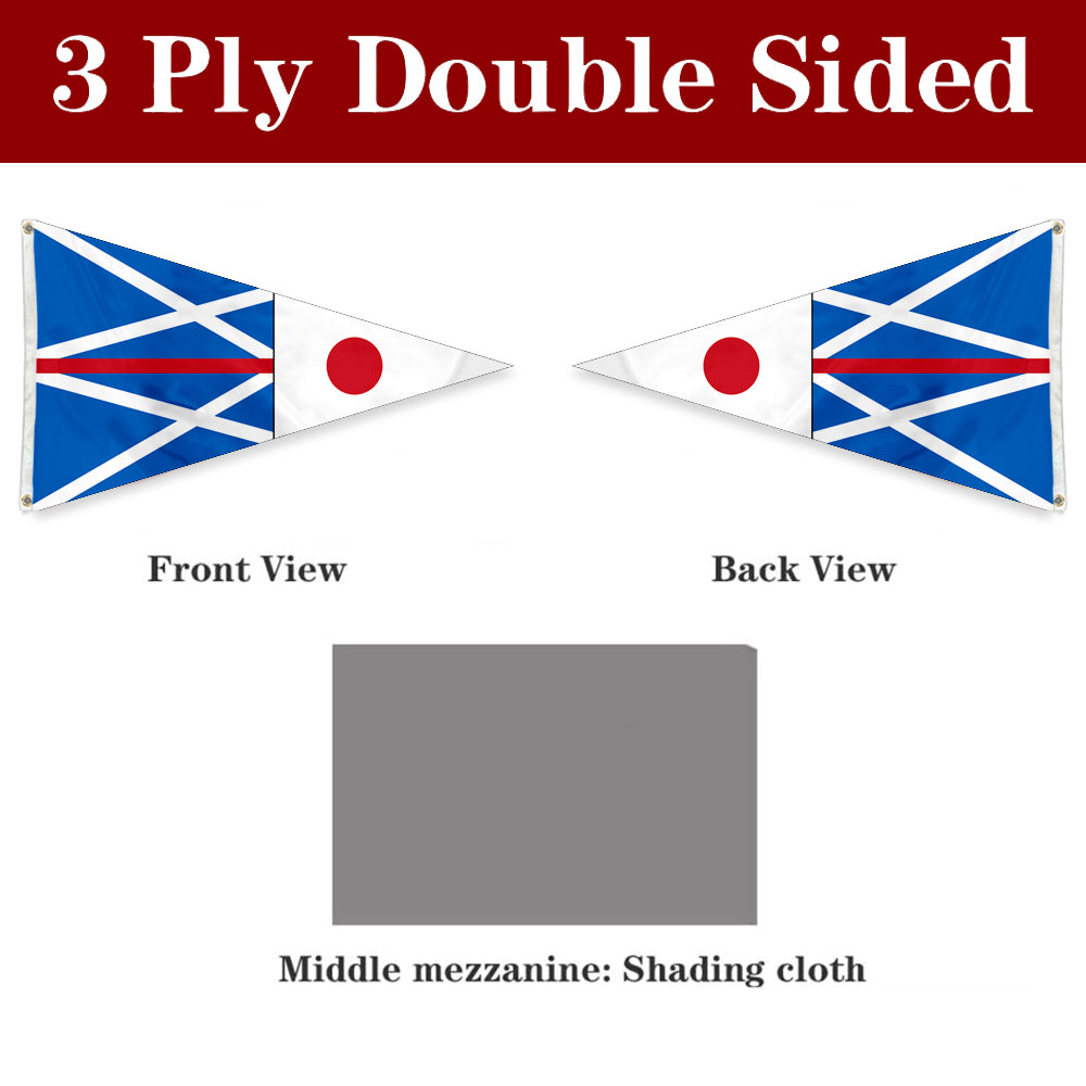 Fyon House of Canadian Northern Railway (Royal Line) Flag Banner