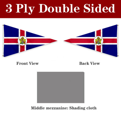 Fyon House of Canadian National Steamships Flag Banner