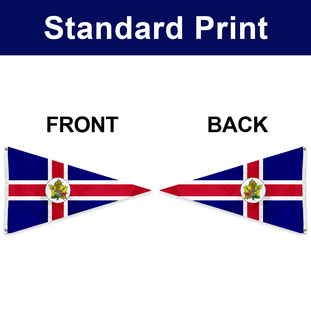 Fyon House of Canadian National Steamships Flag Banner