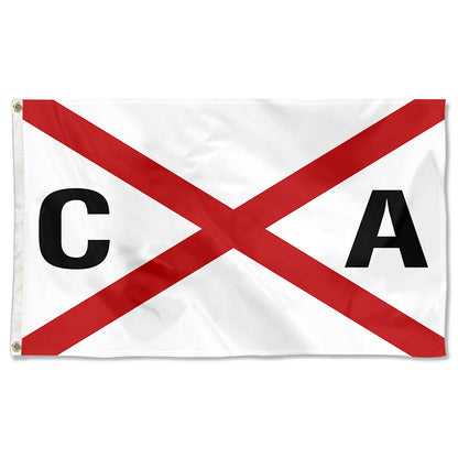 Fyon House of the Canadian Australasian Line Flag Banner