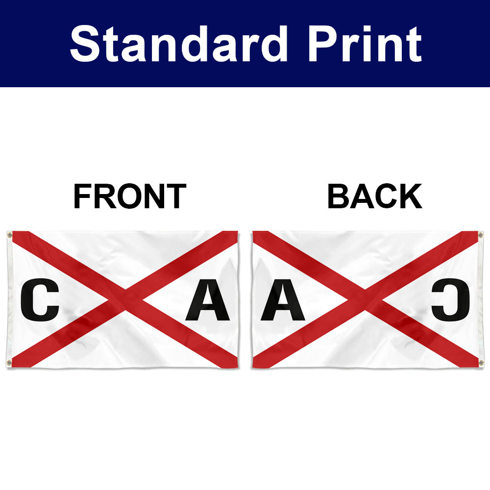 Fyon House of the Canadian Australasian Line Flag Banner