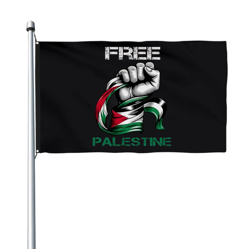 Fyon I Love Free Palestine Flag Indoor and outdoor banner
