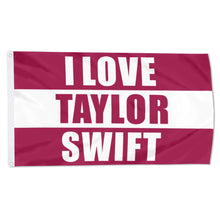 Fyon I Love Taylor Swift Flag  Indoor and Outdoor Banner