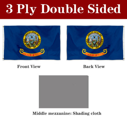 Fyon Idaho Flag Banner