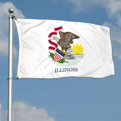 Fyon Illinois Flag Banner