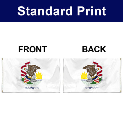 Fyon Illinois Flag Banner