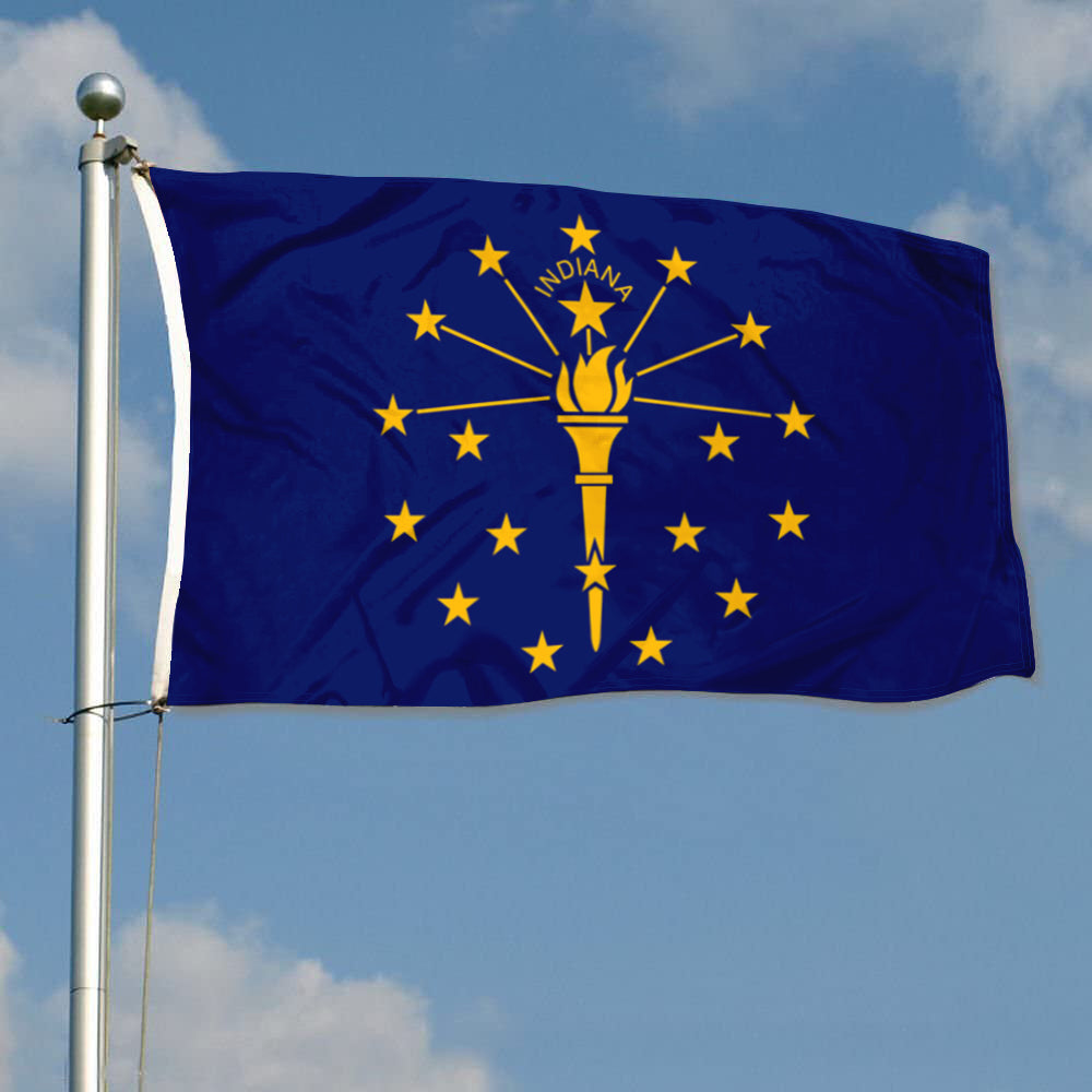 Fyon Indiana Flag Banner