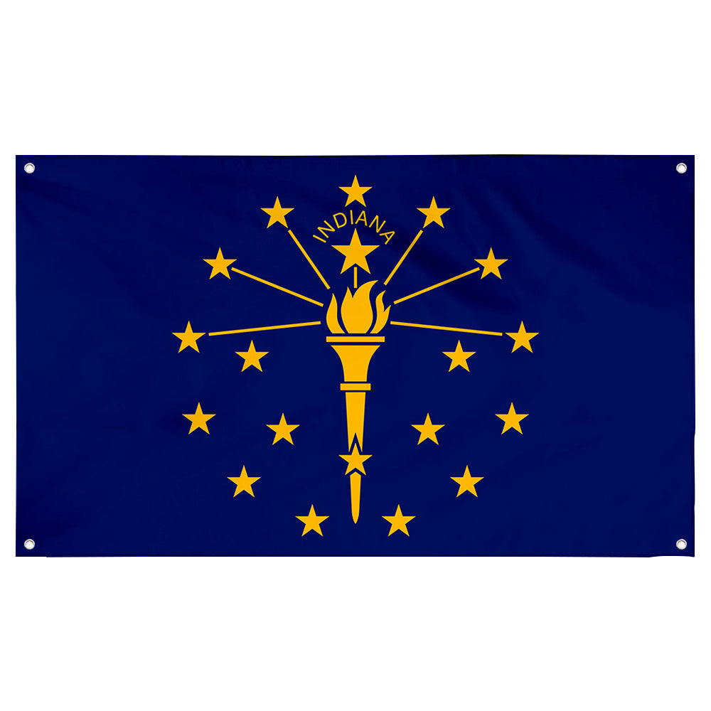 Fyon Indiana Flag Banner