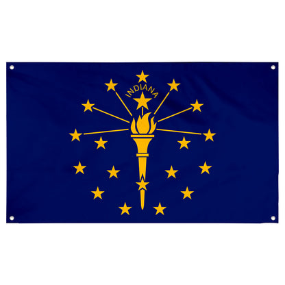 Fyon Indiana Flag Banner