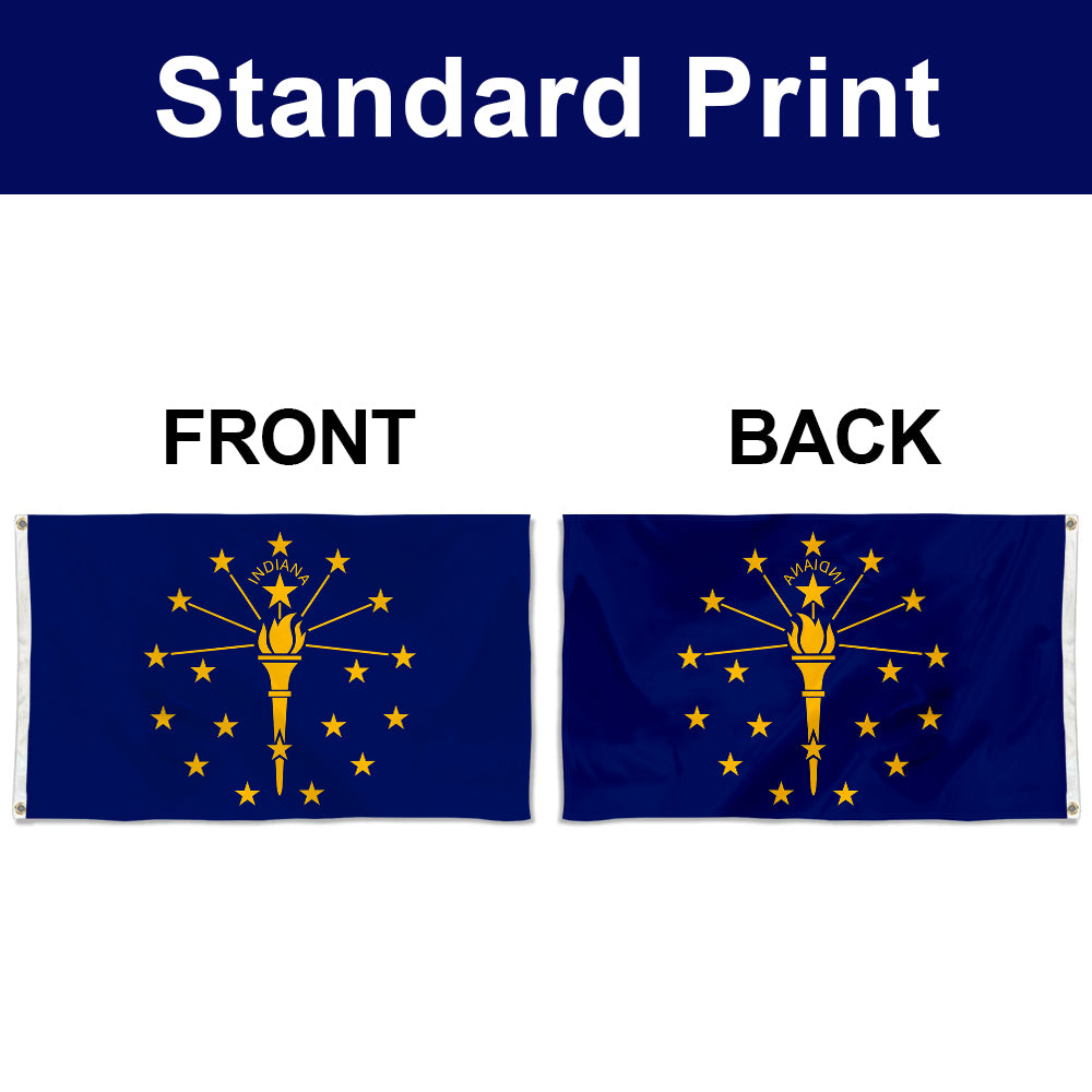 Fyon Indiana Flag Banner