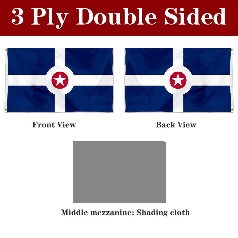 Fyon Indianapolis Flag Banner