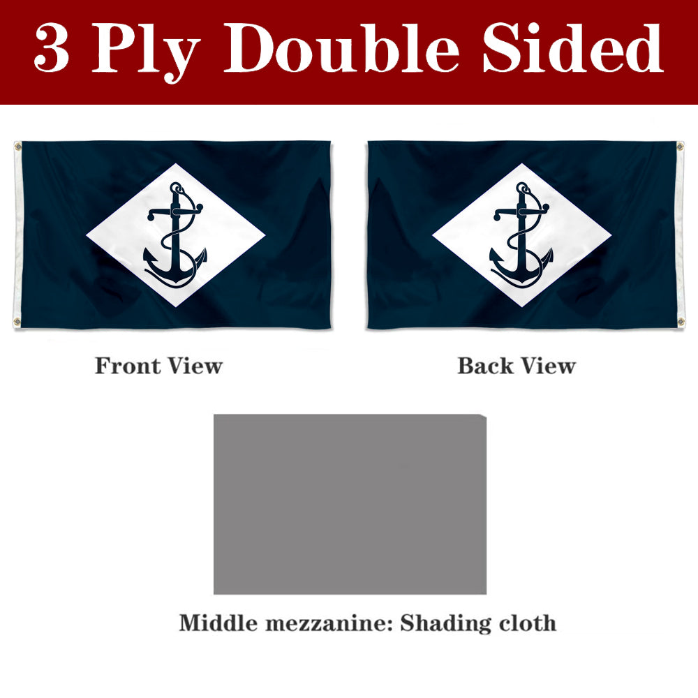 Fyon Infantry battalion of the United States Navy Flag Banner