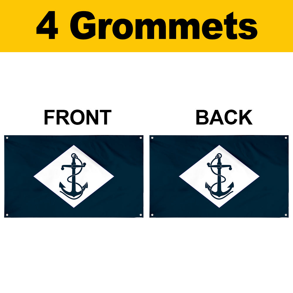 Fyon Infantry battalion of the United States Navy Flag Banner