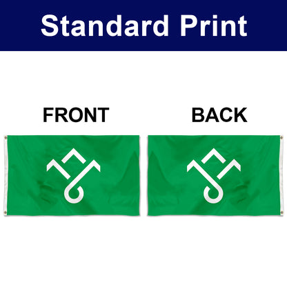 Fyon Double-sided Innlandet County, Norway Flag  Banner