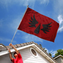 Fyon Double-sided Inspired Blood Angels Flag Red Flags Banner