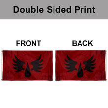 Fyon Double-sided Inspired Blood Angels Flag Red Flags Banner